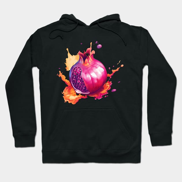 Pomegranate Hoodie by RefinedApparelLTD